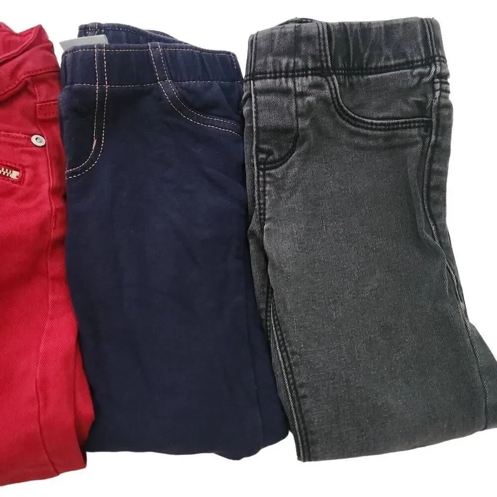 Girls Size 4 Lot of 11 Jeans Shorts Tops Old Navy Zara Cat & Jack Star Wars